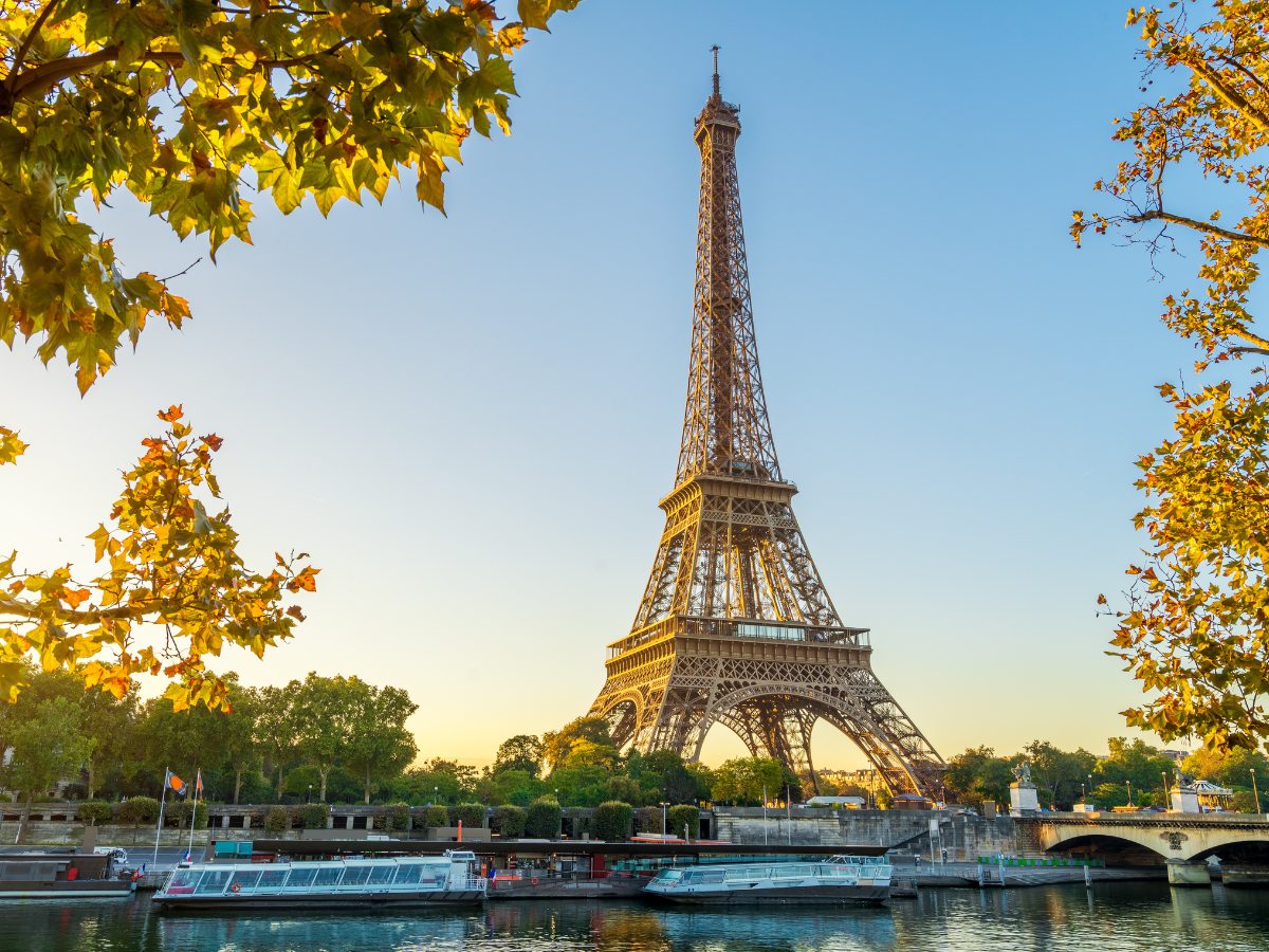 A cobblestone street in a European city